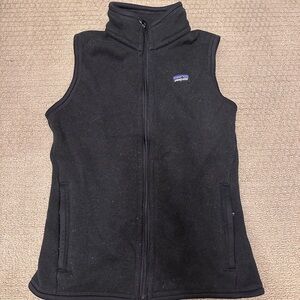 Patagonia Midnight Black Sleeveless Fleece